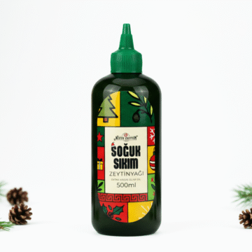 Yılbaşı Özel Sıkmalı Şişe Naturel Sızma Zeytinyağı (Limited Edition)